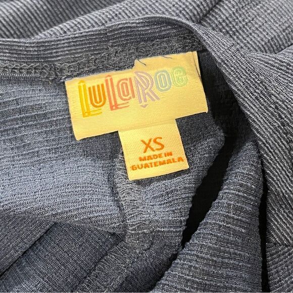 LuLaRoe navy sleeveless Joy open duster size XS - Picture 9 of 12